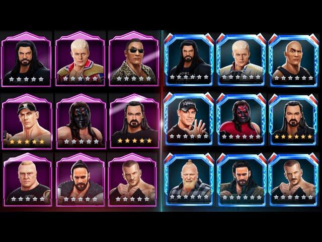 5 Star Super Move  vs 6 Star Super Move  In WWE Mayhem 