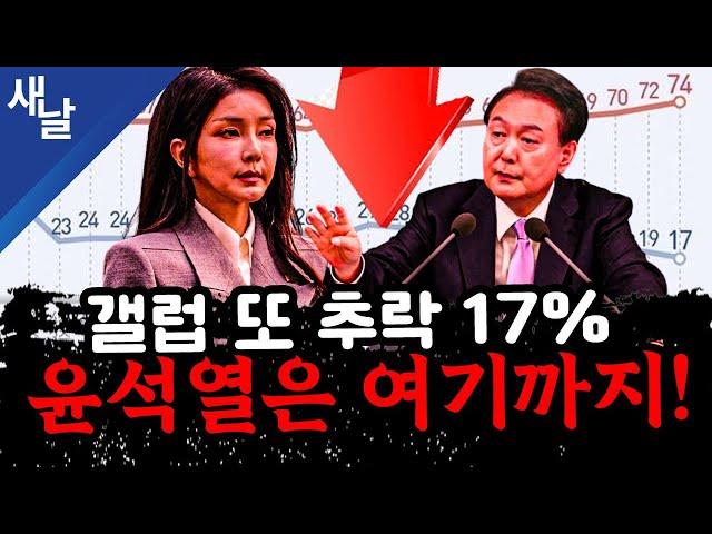 [본] 윤석열 거짓말 또 드러나  / 17% 역대 최저치 또 / 검찰 특활비 전액 삭감 / 범죄 자백 윤석열 / 청와대 옮겨버린 명태균 등 / 윤석열 김건희 고발한 안진걸 임세은