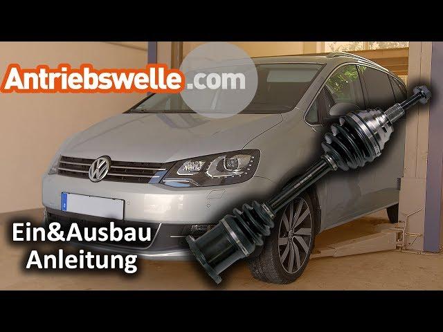 Antriebswelle beim Volkswagen Sharan & Seat Alhambra wechseln