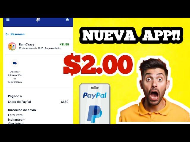 NUEVA APP!!  [EarnCraze] Aplicación Para GANAR DINERO a PAYPAL, Airtm y Tarjetas Google Play