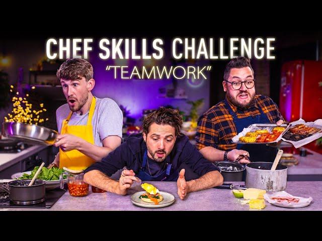 Ultimate CHEF SKILLS Challenge: TEAMWORK | Sorted Food