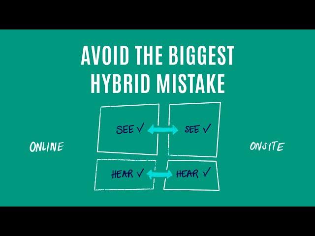 Avoid this Hybrid Meeting Mistake