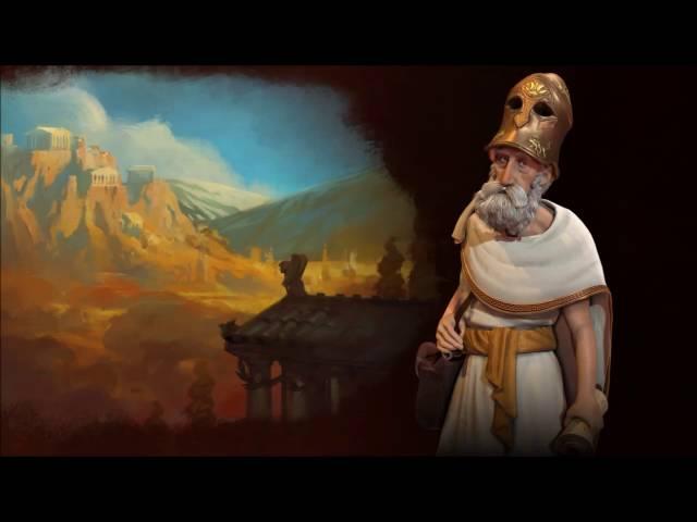 Civ 6 Greek Pericles&Gorgo Theme music FULL