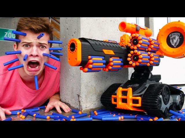 Nerf War: Humans Vs Robots