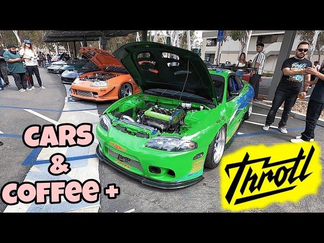 Throtl cars and coffee Car Meet | The REAL FAST N FURIOUS cars