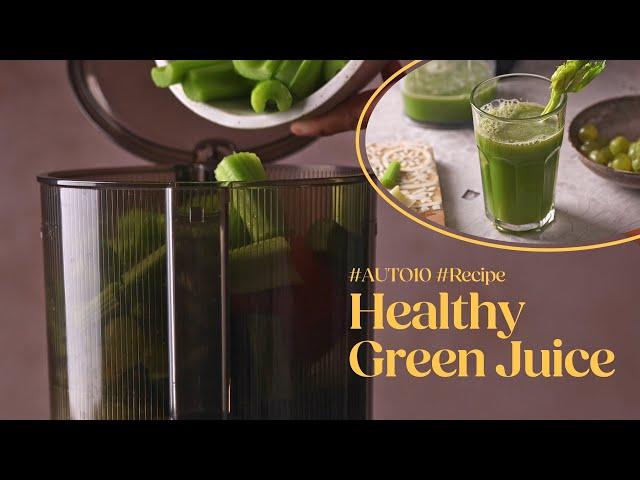  Enjoy Nutritious Green Juice!