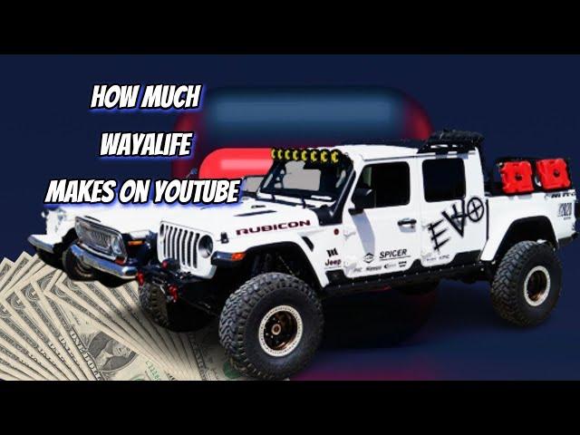 How Much Does Wayalife Earn from YouTube? Here's the data