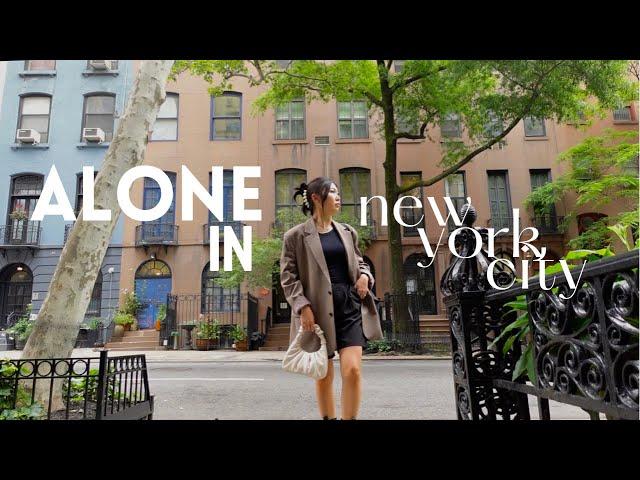 Alone in NYC | cafe hopping in midtown, shopping in soho, weekend trip to Philly