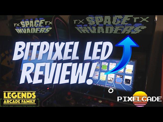 AtGames Legends BitPixel LED Marquee - How to Install & Review!