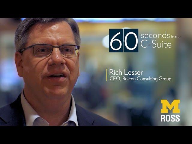 How to Influence People - CEO of Boston Consulting Group | 60 Seconds in the C-Suite