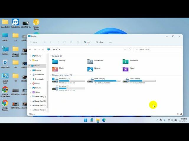 How to Set Default Folder View for All Folders in Windows 11