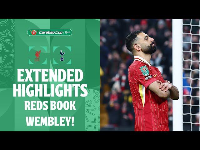  REDS BACK AT WEMBLEY! | Liverpool v Tottenham Hotspur extended highlights