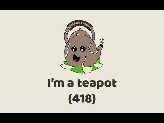 Episode #418 - I'm a teapot (HTTP Response Codes)