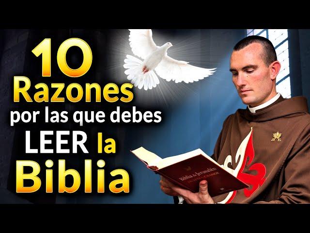 10 RAZONES importantísimas por las que DEBES LEER la BIBLIA - Charla de formación