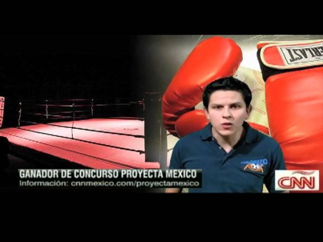 Aldo Medina Ganador de ProyectaMéxico CNN en Español