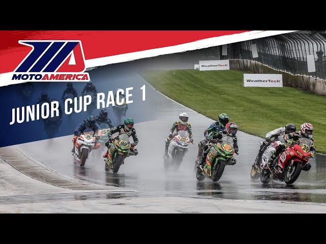 Junior Cup Race 1 at Road America 2024 - FULL RACE | MotoAmerica