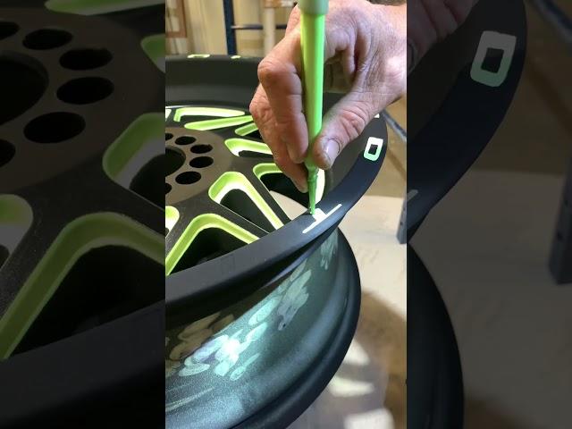 This Wheel Cost $500 to Powder Coat #powdercoating #wheels