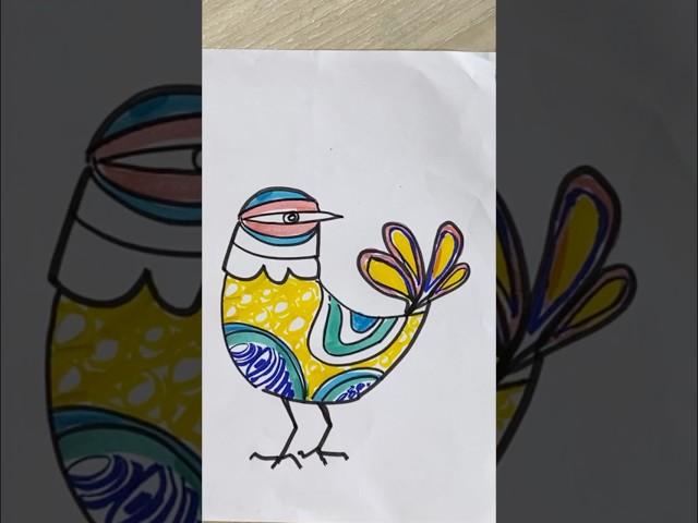 The Allure of Colourful Folk Bird Art in Modern Design