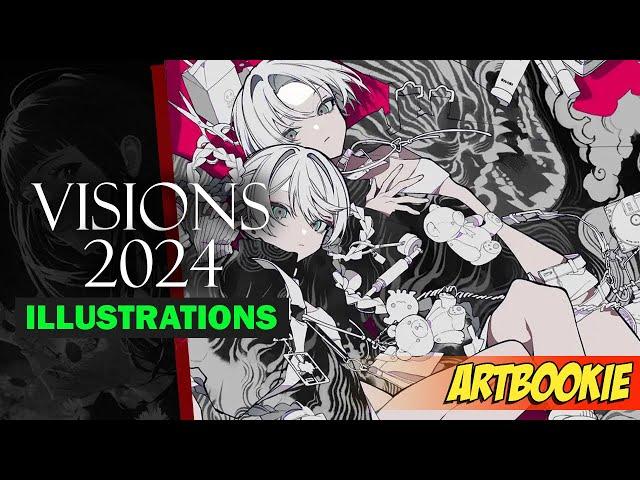 This Artbook Just Keeps Getting Better  (VISIONS 2024 Illustrators Book | Flipthrough Review)