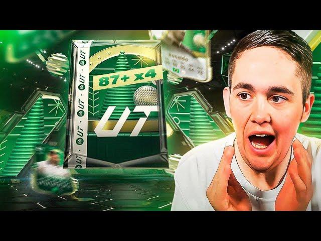 OPENING UNLIMITED 87x4 WINTER WILDCARD PACKS!!! - FC25