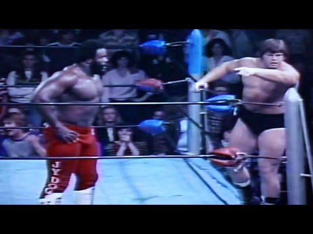JYD Vs Terry Orndorff Mid South Wrestling 1981
