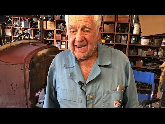 How to check Ford Model A front axle for straightness by Bob Guimarin