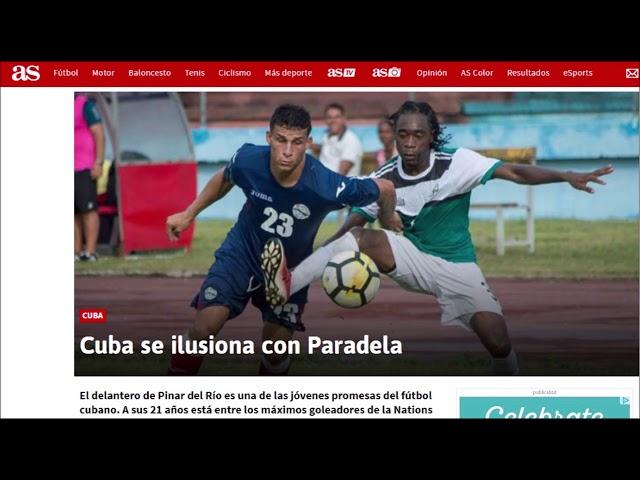 Luis Paradela - Forward - Cuba - 1997