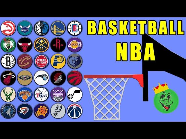 NBA Basketball Marble Race 2 \ Marble Race King