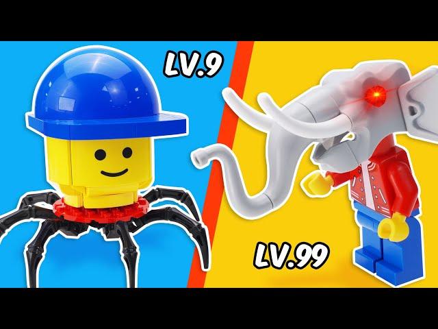 LEGO HACK: I Build LEGO Minifigures Swap Bodies with ANIMALS | FUNZ Bricks