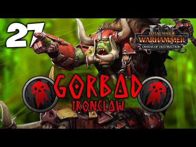 THE UNDEAD DESTROYED AT LAST! Total War: Warhammer 3 - Gorbad Ironclaw Campaign #27