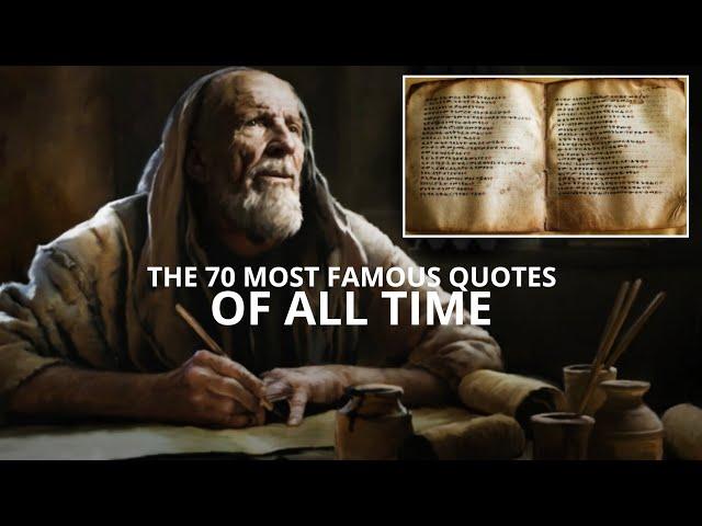 The 70 Most Famous Quotes of All Time