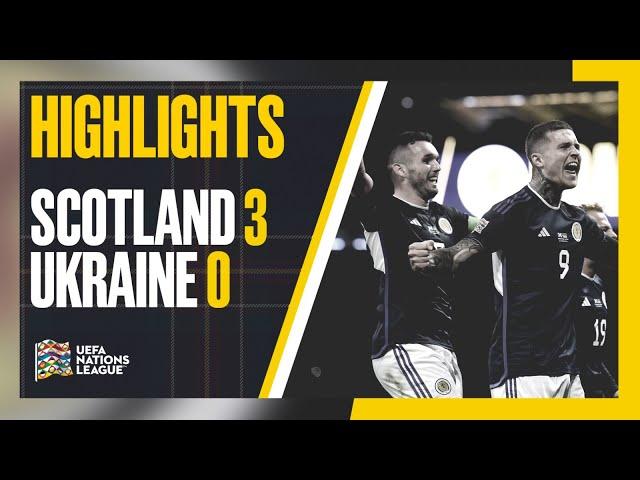 Scotland 3-0 Ukraine | John McGinn & Lyndon Dykes Send Scotland Top | UEFA Nations League