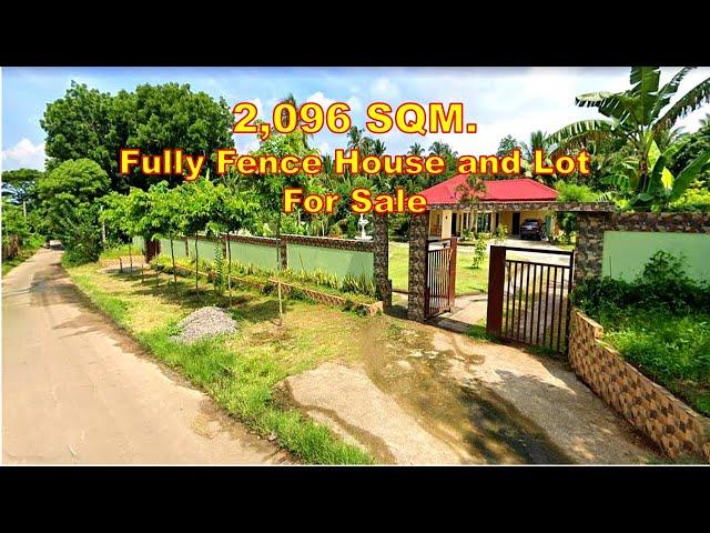 HOUSE and LOT FOR SALE (PROPERTY #149) 2,096 SQM. FULLY FENCE PERIMETER. (TCT) DOLORES, QUEZON