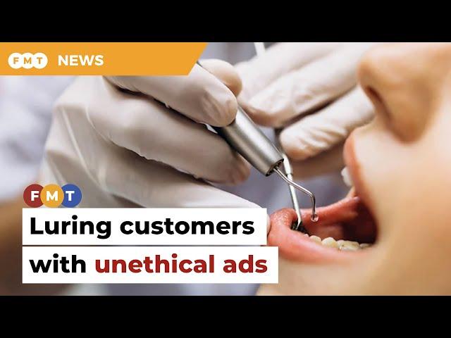 Unethical ads giving dental association the ache