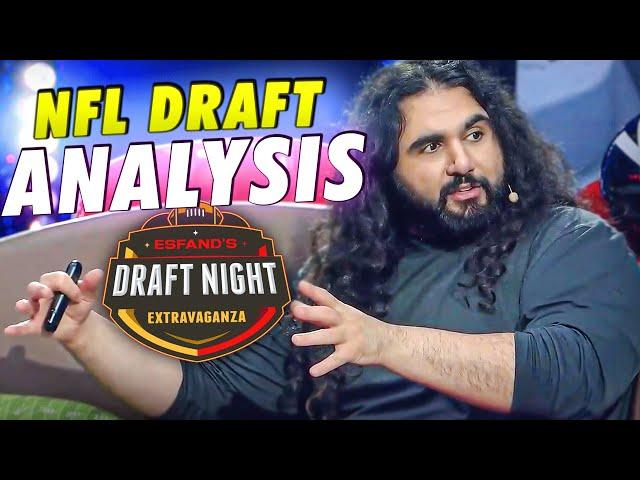 2023 NFL Draft 1st Round Reaction | Esfand’s Draft Night Extravaganza