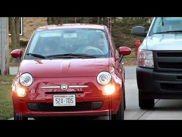 Fiat500 in Chicago... from Alamo Renta-Car