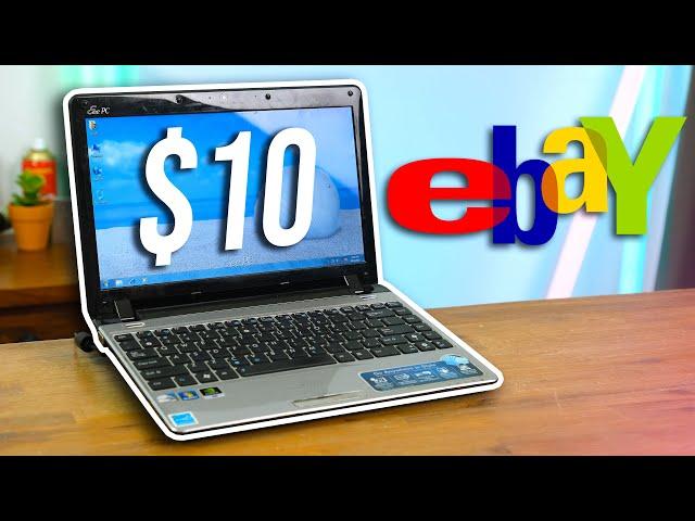 I Bought This $10 Laptop From eBay...