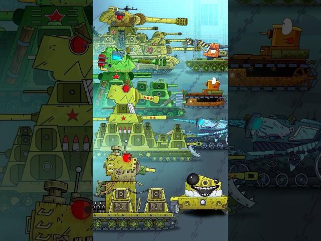 Soviet monsters and their creators #gerand #kv44 #cartoons_about_tanks #shorts