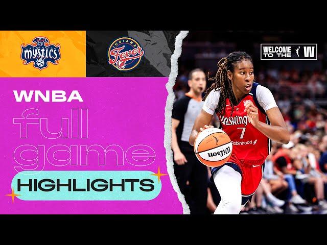 Washington Mystics vs. Indiana Fever | FULL GAME HIGHLIGHTS | July 10, 2024