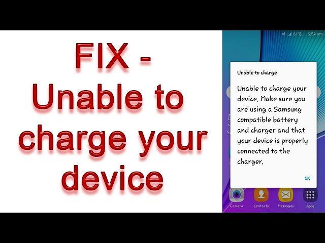 [FIX]- Unable to Charge Your Android Phone || Samsung Mobile device is not charging.