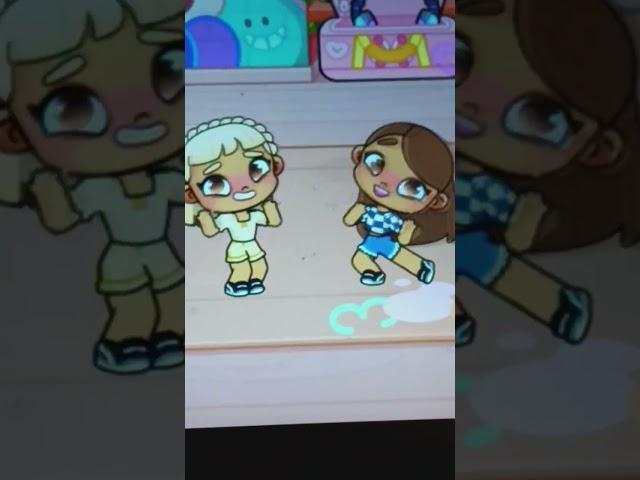 trend with Julie and Aniayah #tend #avatarworld #edit #gacha