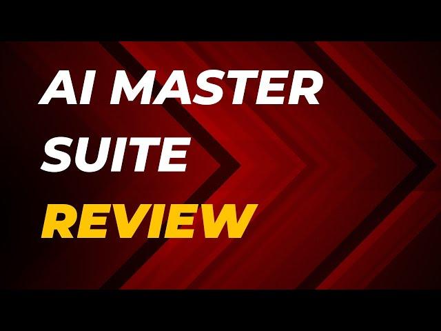 "AI Master Suite Review: 20+ AI Tools for Unlimited Marketing & Business Success | No Monthly Fees!"