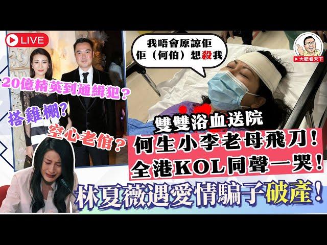 [CC] 何生小李老母飛刀！河馬浴血！全港KOL同聲一哭:河馬千奇唔好死呀！林夏薇遇愛情騙子破產！｜大肥慢慢傾｜2025年5月30日