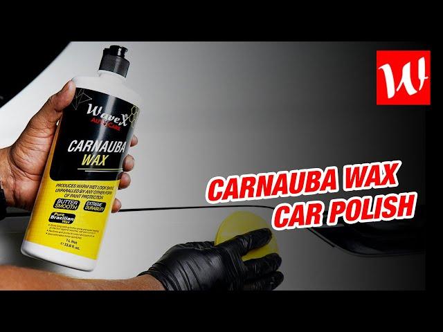 Wavex Carnauba Wax Car Polish | Car Wax That Provides Deep Wet Shine