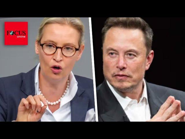 Zwischen Alice Weidel und Elon Musk wird es jetzt konkret: „Die werden durchdrehen“