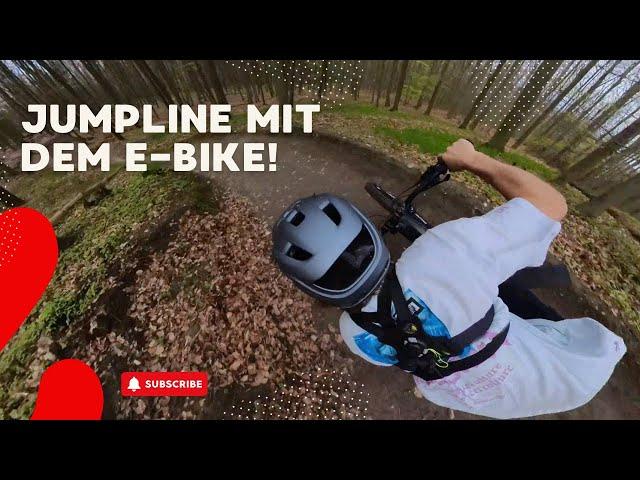 ENDURO/FREERIDE JUMPLINE MIT DEM E-BIKE! POV | E-BIKE