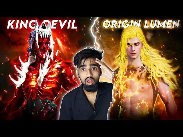 Ultimate Showdown: King Devil Vs Origin Lumen | BGMI Short Film | Reaction Aman Gamer