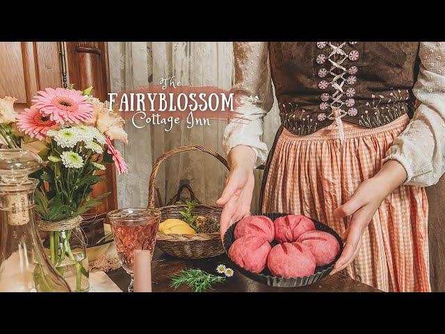 A Summer Morning at The Fairyblossom Cottage Inn | Cottagecore Baking & Crafts ASMR