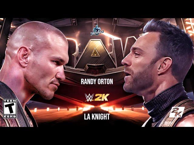 WWE Throwback Wilson - Randy Orton vs LA Knight [WWE][2K23]