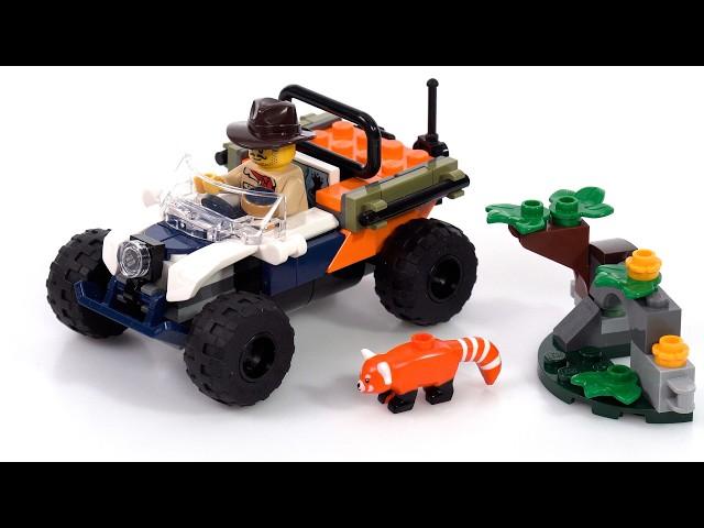 LEGO City Jungle Explorer ATV & Red Panda real review! 60424